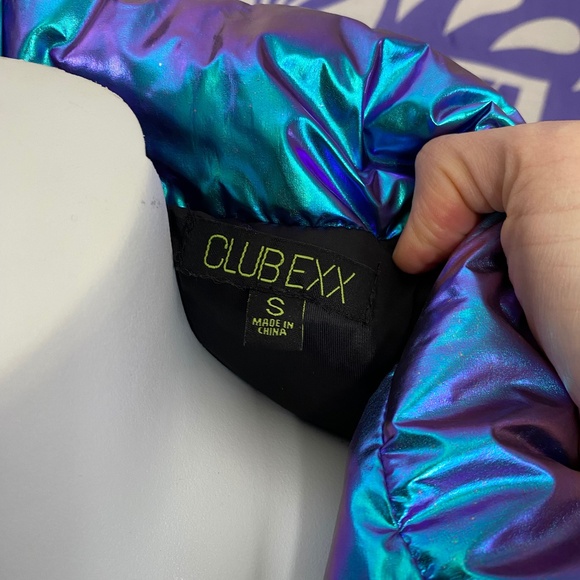 Club Exx Iridescent Snowsuit from Dolls Kill - Picture 5 of 15